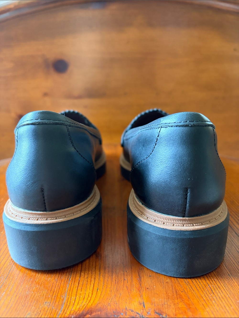 Black Ladies Clarks Westlynn Bella Loafers - Picture 7 of 9